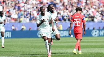 Hat-trick của Dembele giúp Pháp đè bẹp Na Uy