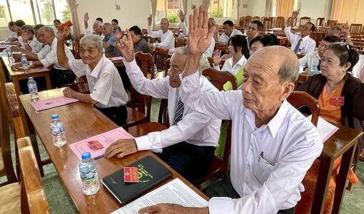 Đại hội Hội Người cao tuổi xã Nhơn Mỹ nhiệm kỳ 2026 - 2031