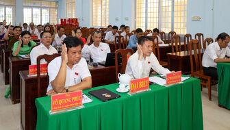 HĐND xã Hòa Điền thông qua nghị quyết sắp xếp còn 7 ấp