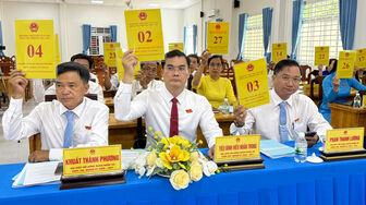 HĐND xã Ô Lâm thông qua Đồ án Quy hoạch chung xã và các nguốn vồn đầu tư công