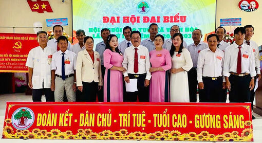 Đại hội Hội Người cao tuổi xã Vĩnh Hòa nhiệm kỳ 2026 - 2031