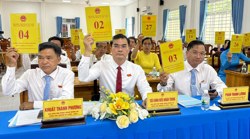 HĐND xã Ô Lâm thông qua Đồ án Quy hoạch chung xã và các nguốn vồn đầu tư công