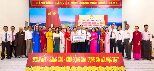 Đại hội đại biểu Hội Khuyến học xã Cù Lao Giêng nhiệm kỳ 2026 - 2031