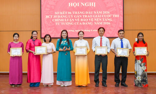 Xã Kiên Lương tổng kết Cuộc thi Chính luận về bảo vệ nền tảng tư tưởng của Đảng