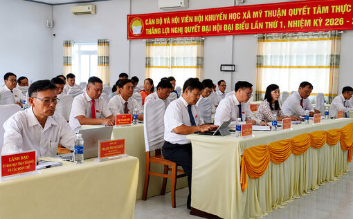Xã Mỹ Thuận sắp xếp từ 24 ấp xuống còn 17 ấp