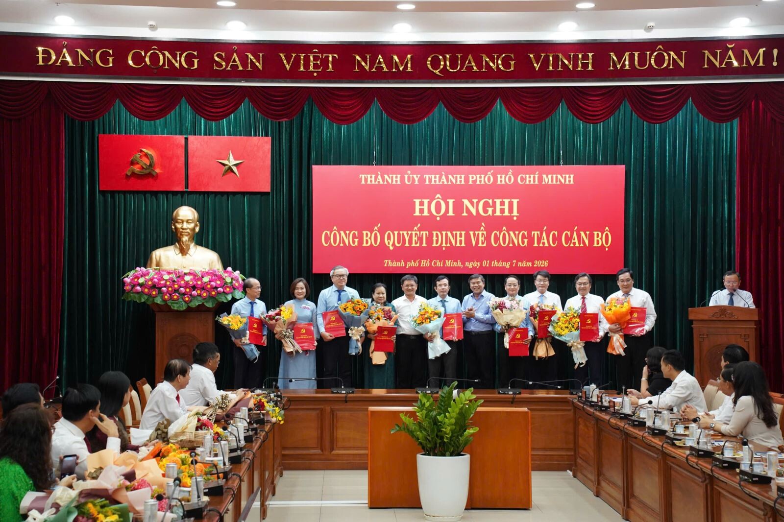 TP Hồ Chí Minh kiện toàn lãnh đạo ba cơ quan báo chí chủ lực