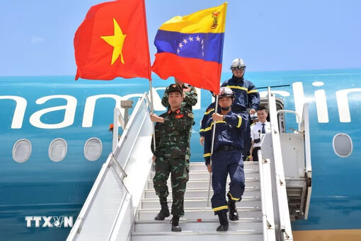 Đoàn Việt Nam đến Venezuela, sẵn sàng tham gia khắc phục hậu quả động đất