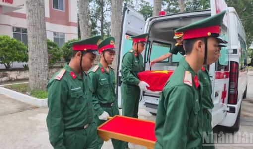 Cần Thơ đưa 670 mẫu sinh phẩm hài cốt liệt sĩ chưa rõ thông tin đi giám định ADN