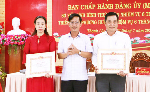 Xã Thạnh Lộc thực hiện đạt 16/21 chỉ tiêu phát triển kinh tế - xã hội