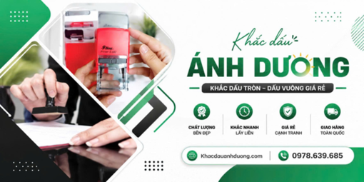 Khắc dấu tại Hà Nội - Khái niệm và các loại con dấu phổ biến