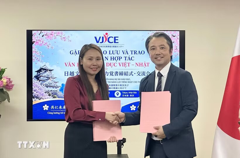 Việt Nam-Nhật Bản tăng cường hợp tác trong lĩnh vực giáo dục