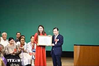 Người Việt được trao giải thưởng “Cộng đồng cho Công dân Toàn cầu” tại Nhật Bản