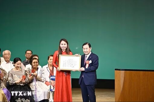 Người Việt được trao giải thưởng “Cộng đồng cho Công dân Toàn cầu” tại Nhật Bản