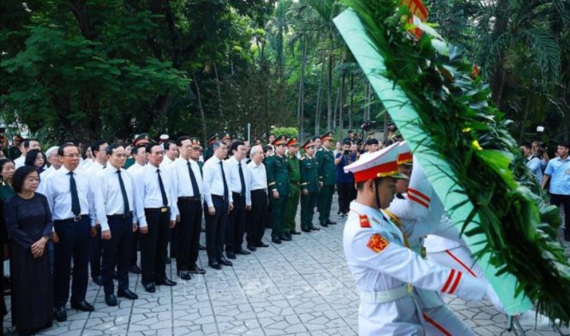 Thủ tướng dự Lễ triển khai tìm kiếm, quy tập hài cốt liệt sĩ tại Công viên Lê Thị Riêng
