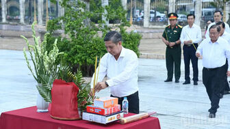 Cần Thơ lấy 1.324 mẫu hài cốt liệt sĩ chưa có thông tin tại Nghĩa trang Liệt sĩ Ô Môn
