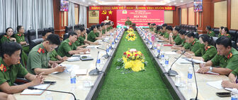 Công an tỉnh An Giang sơ kết công tác quản lý hành chính về trật tự xã hội