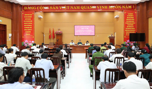 Xã Kiên Lương thu ngân sách 6 tháng đầu năm đạt trên 76% dự toán