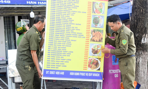 Phường Hà Tiên ra quân lập lại trật tự đô thị