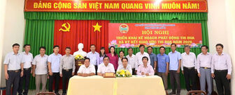 Cụm Thi đua số 3 Hội Nông dân tỉnh An Giang ký kết giao ước thi đua năm 2026