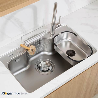 Giải mã sức hút chậu rửa Kluger: Điều gì tạo nên khác biệt so với chậu thường?