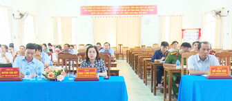 Xã Nhơn Mỹ sơ kết công tác bảo vệ nền tảng tư tưởng của Đảng 6 tháng đầu năm