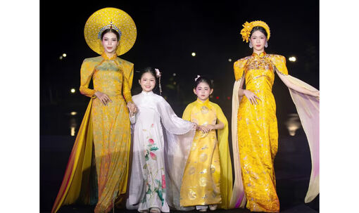 Tuần lễ Áo dài Huế 2026: Nhà thiết kế Cao Thu Vân ghi dấu với “Họa khúc di sản”