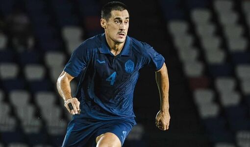 Tuyển Campuchia gọi cầu thủ nhập tịch gốc Uzbekistan đá ASEAN Cup 2026