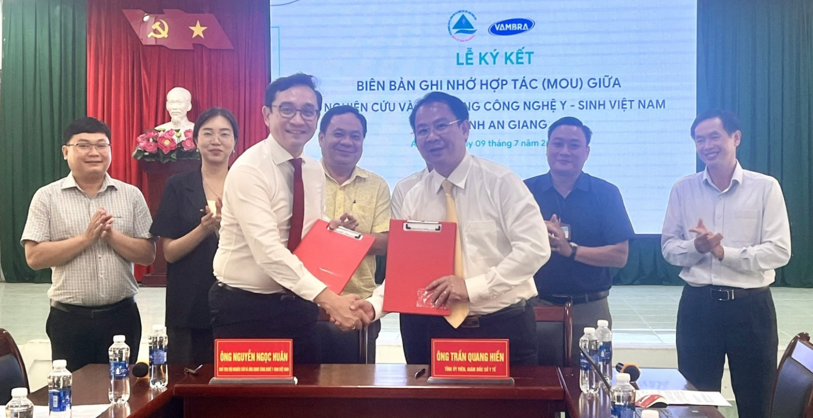 Sở Y tế tỉnh An Giang ký kết hợp tác thúc đẩy chuyển đổi số trong lĩnh vực y tế