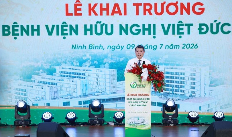 Thủ tướng Lê Minh Hưng dự Lễ khai trương Bệnh viện Hữu nghị Việt Đức và thăm Bệnh viện Bạch Mai cơ sở Ninh Bình