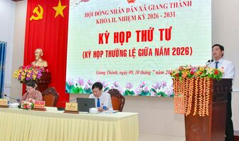 Xã Giang Thành điều chỉnh quyết toán thu, chi ngân sách nhà nước