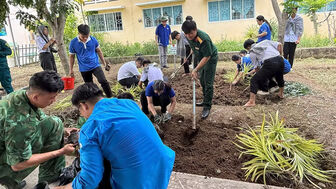 Góp sức xây dựng vùng biên giới