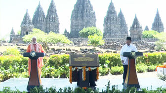 Indonesia - Ấn Độ hợp tác bảo tồn di sản thế giới Prambanan