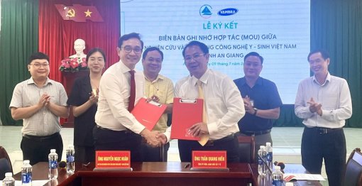Sở Y tế tỉnh An Giang ký kết hợp tác thúc đẩy chuyển đổi số trong lĩnh vực y tế