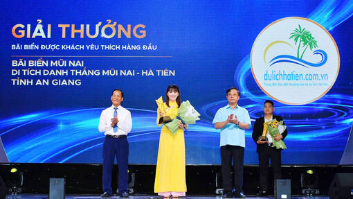 Mũi Nai được vinh danh “Bãi biển được khách du lịch yêu thích hàng đầu năm 2025”