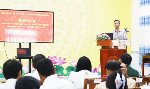 Tuyên truyền, phổ biến, giáo dục pháp luật vùng đồng bào dân tộc thiểu số khu vực biên giới