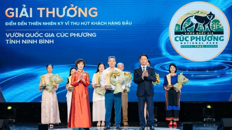 Vườn quốc gia Cúc Phương được vinh danh tại Vita Awards 2026
