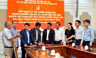 Hơn 30 năm giải mã dấu tích hố chôn liệt sĩ dưới lòng Công viên Lê Thị Riêng
