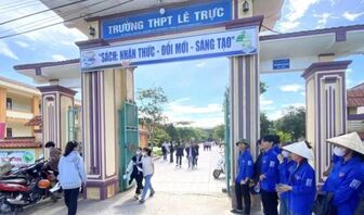 Quảng Trị: Xác minh làm rõ phản ánh tiêu cực về thi tốt nghiệp trung học phổ thông tại điểm thi trường Lê Trực