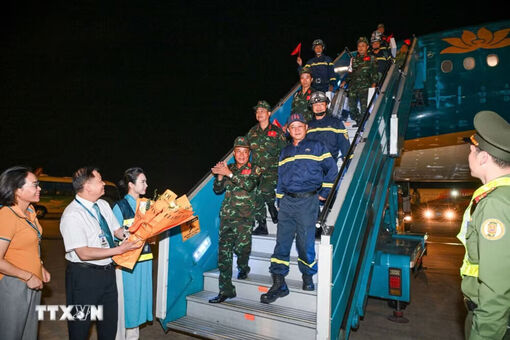 Đoàn cứu nạn, cứu hộ Việt Nam hoàn thành sứ mệnh tại Venezuela