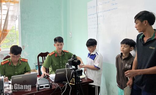 Một ngày của công an xã