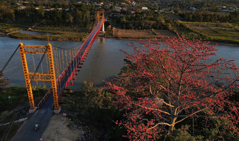 Ngắm cầu treo Kon Klor, "dải lụa" giữa đại ngàn Tây Nguyên