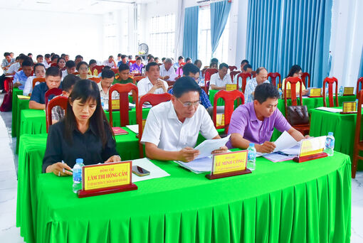 Vĩnh Thạnh Trung tập trung tinh gọn bộ máy