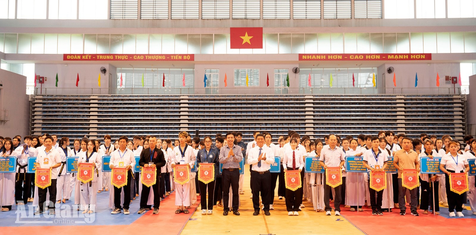 Gần 300 võ sĩ tranh tài môn Taekwondo Đại hội Thể dục, thể thao tỉnh An Giang