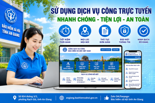 Giao dịch trực tuyến bảo hiểm xã hội, bảo hiểm y tế, bảo hiểm thất nghiệp: Nhanh hơn, thuận tiện hơn, tiết kiệm hơn
