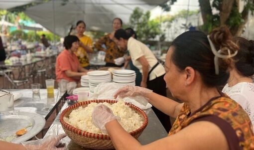 Dân làng nấu 120 mâm cỗ mời du khách về lễ giỗ danh tướng Lý Thường Kiệt