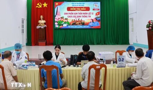 Đồng Tháp: Thêm hy vọng xác định danh tính các liệt sỹ
