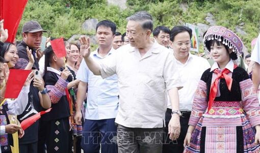 Tổng Bí thư, Chủ tịch nước dự Ngày hội Toàn dân bảo vệ an ninh Tổ quốc tại Sơn La