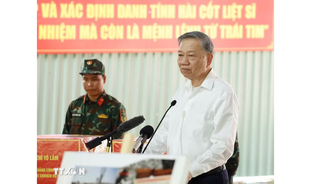Toàn văn phát biểu của Tổng Bí thư, Chủ tịch nước Tô Lâm tại Công viên Lê Thị Riêng
