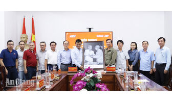 Báo và Phát thanh - Truyền hình An Giang triển khai thỏa thuận hợp tác toàn diện với HTV