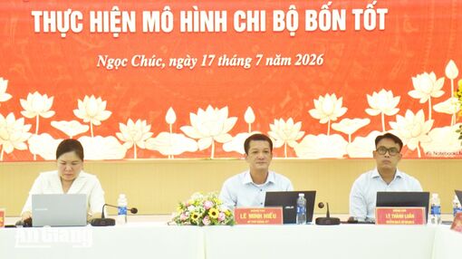Ngọc Chúc nâng cao chất lượng mô hình chi bộ bốn tốt